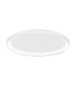 Pertino Integrated LED Semi Flush Ceiling Light Sandy White Triac Dimmable LED 30W 1785lm 2700K-1