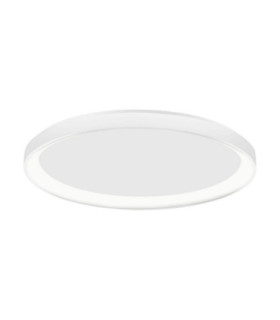 Pertino Integrated LED Semi Flush Ceiling Light Sandy White Triac Dimmable LED 30W 1785lm 2700K-1