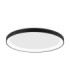 Pertino Integrated LED Semi Flush Ceiling Light Sandy Black Triac Dimmable LED 40W 2554lm 2700K-1