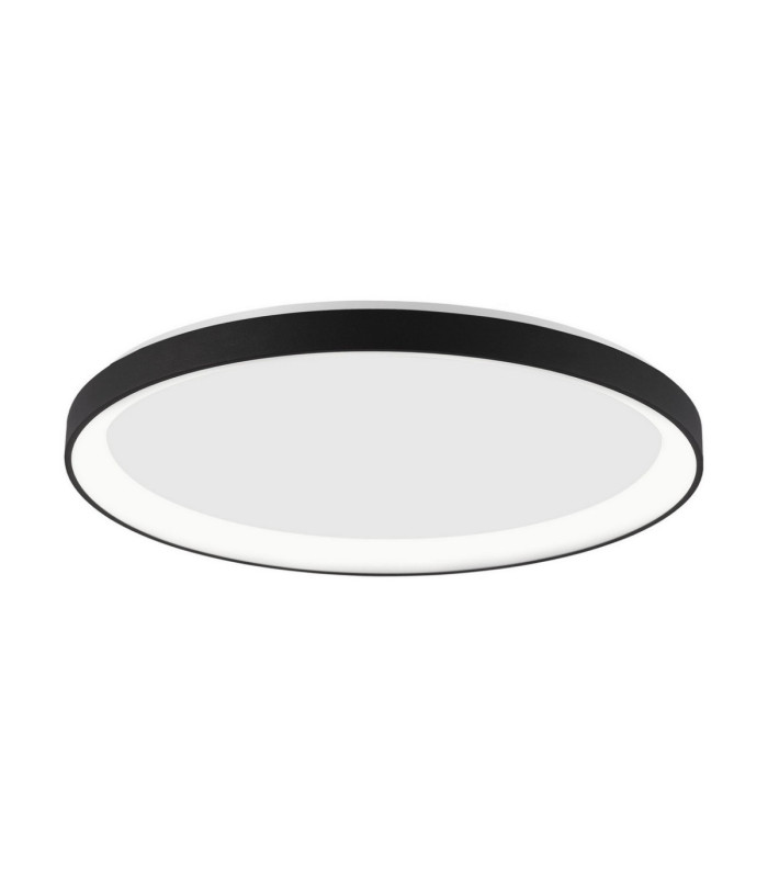 Pertino Integrated LED Semi Flush Ceiling Light Sandy Black Triac Dimmable LED 40W 2554lm 2700K-1