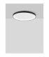 Pertino Integrated LED Semi Flush Ceiling Light Sandy Black Triac Dimmable LED 40W 2554lm 2700K-3