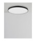 Pertino Integrated LED Semi Flush Ceiling Light Sandy Black Triac Dimmable LED 40W 2554lm 2700K-4