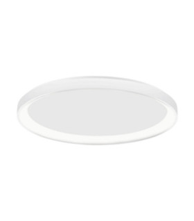 Pertino Integrated LED Semi Flush Ceiling Light Sandy White Triac Dimmable LED 40W 2554lm 2700K-1