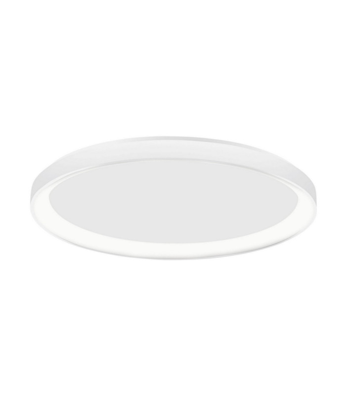 Pertino Integrated LED Semi Flush Ceiling Light Sandy White Triac Dimmable LED 40W 2554lm 2700K-1