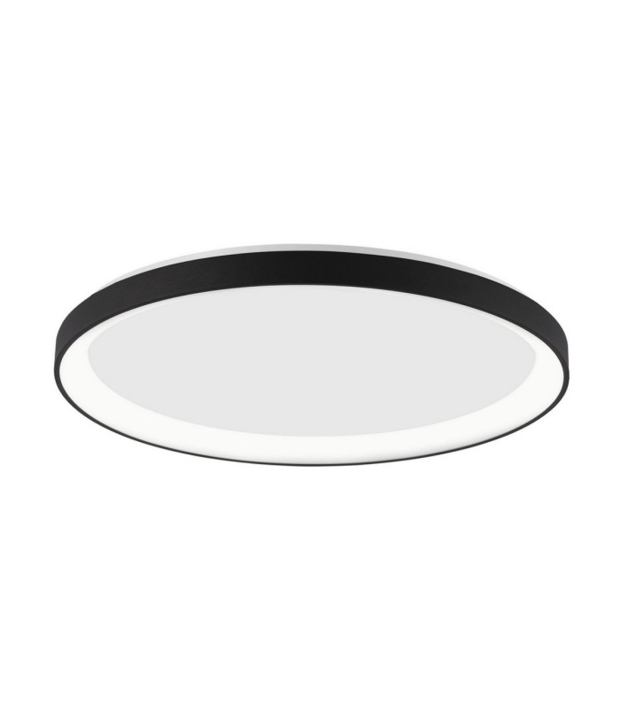 Pertino Integrated LED Semi Flush Ceiling Light Sandy Black Triac Dimmable LED 50W 3134lm 2700K-1
