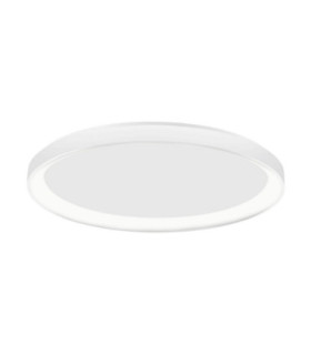 Pertino Integrated LED Semi Flush Ceiling Light Sandy White Triac Dimmable LED 50W 3134lm 2700K-1
