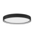 Olaf Integrated LED Semi Flush Ceiling Light Sandy Black Triac Dimmable LED 30W 2400lm 3000K-1