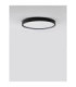 Olaf Integrated LED Semi Flush Ceiling Light Sandy Black Triac Dimmable LED 60W 4800lm 3000K-3