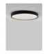 Olaf Integrated LED Semi Flush Ceiling Light Sandy Black Triac Dimmable LED 60W 4800lm 3000K-5