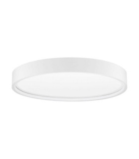 Olaf Flush Ceiling Light Sandy White Triac Dimmable LED 30W 2400lm 3000K-1