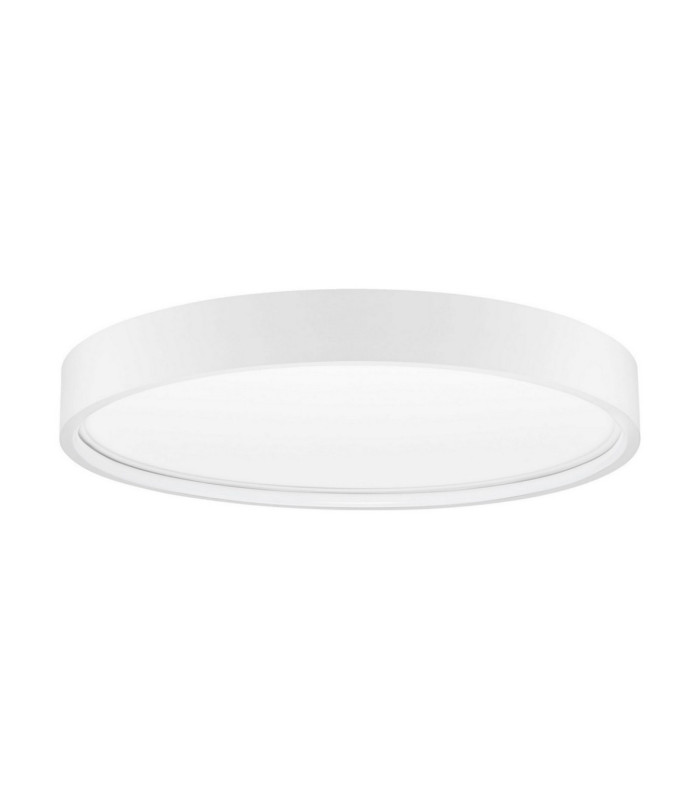 Olaf Flush Ceiling Light Sandy White Triac Dimmable LED 30W 2400lm 3000K-1