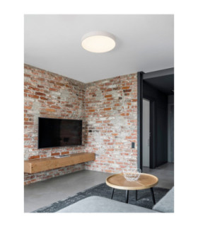 Hadon Flush Ceiling Light Sandy White LED 30W 3353lm 3000K-2