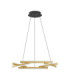 Hyde Integrated LED Pendant Ceiling Light Brushed Gold Black Triac Dimmable LED 38W 2046lm 3000K-1