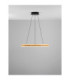 Hyde Integrated LED Pendant Ceiling Light Brushed Gold Black Triac Dimmable LED 38W 2046lm 3000K-3