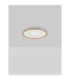 Figin Integrated LED Semi Flush Ceiling Light Sandy Gold Dimmable LED 40W 2244lm 2700 -5000K CCT Remote Control-3