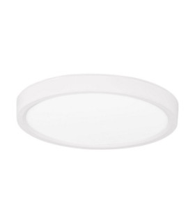 Dixie Flush Ceiling Light Sandy White LED 18W 1800lm 3000-4000-6500K CCT-1