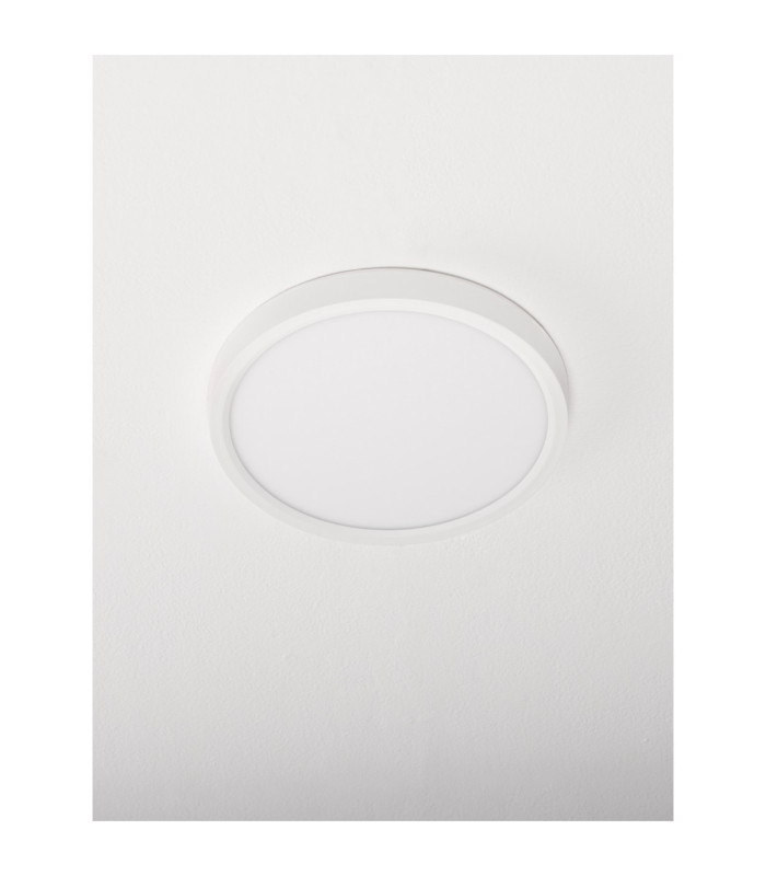 Dixie Flush Ceiling Light Sandy White LED 18W 1800lm 3000-4000-6500K CCT-3