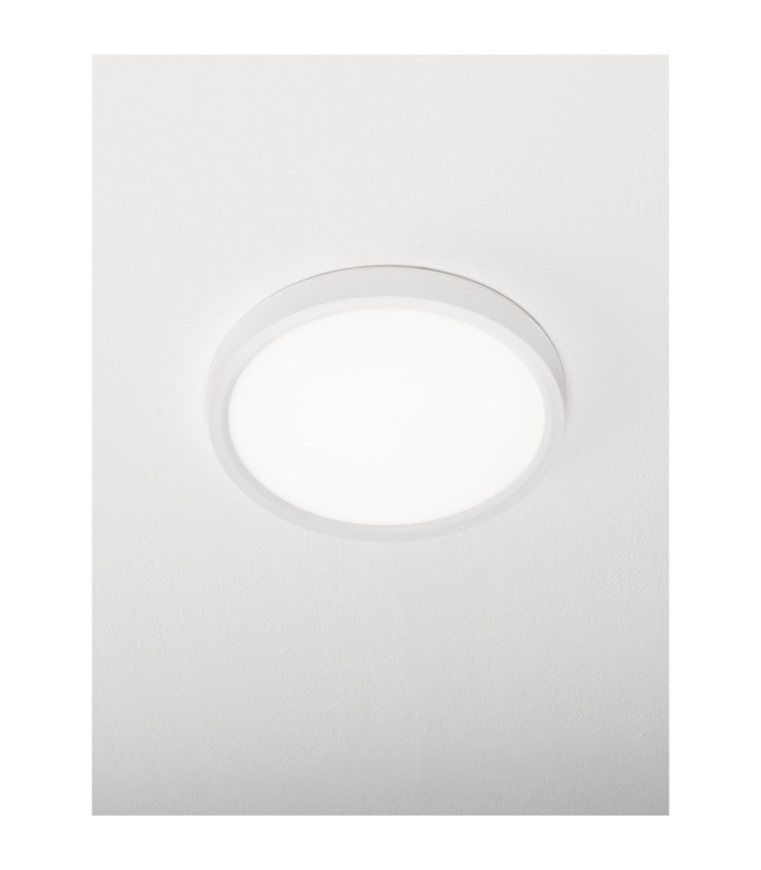 Dixie Flush Ceiling Light Sandy White LED 18W 1800lm 3000-4000-6500K CCT-4