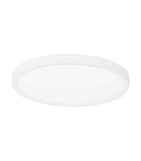 Dixie Flush Ceiling Light Sandy White LED 24W 2400lm 3000-4000-6500K CCT-1