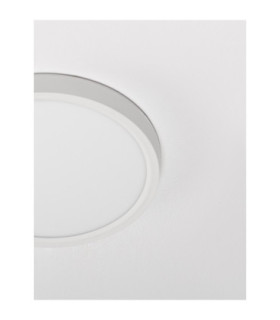 Dixie Flush Ceiling Light Sandy White LED 24W 2400lm 3000-4000-6500K CCT-2