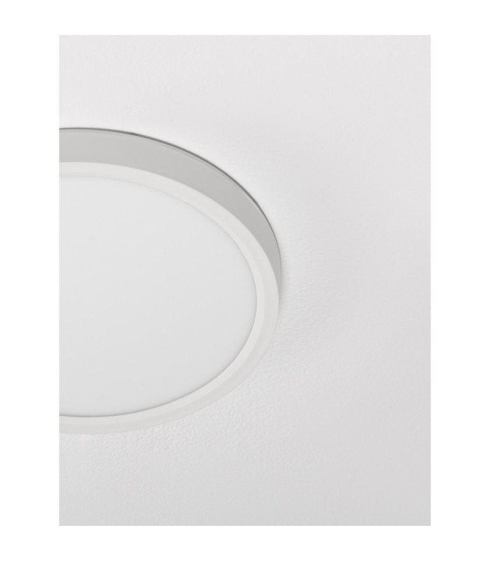 Dixie Flush Ceiling Light Sandy White LED 24W 2400lm 3000-4000-6500K CCT-2