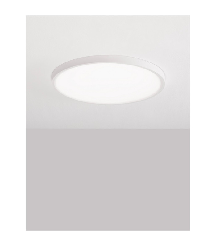 Dixie Flush Ceiling Light Sandy White LED 36W 3200lm 3000-4000-6500K CCT-4