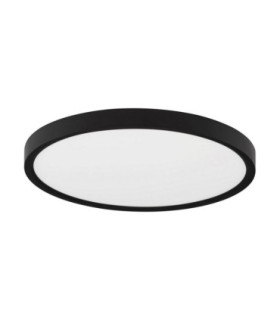 Dixie Flush Ceiling Light Sandy Black LED 24W 2400lm 3000-4000-6500K CCT-1