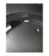 Dixie Flush Ceiling Light Sandy Black LED 24W 2400lm 3000-4000-6500K CCT-6