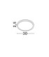 Dixie Flush Ceiling Light Sandy Black LED 24W 2400lm 3000-4000-6500K CCT-7