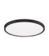 Dixie Flush Ceiling Light Sandy Black LED 36W 3200lm 3000-4000-6500K CCT-1