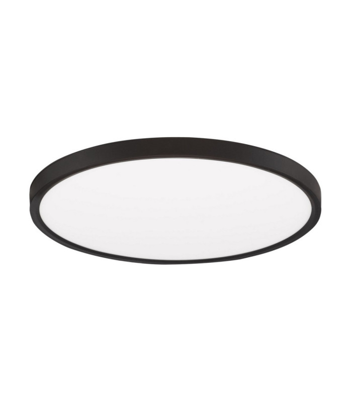 Dixie Flush Ceiling Light Sandy Black LED 36W 3200lm 3000-4000-6500K CCT-1