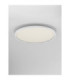 Chet Flush Ceiling Light Sandy White LED 49W 3136lm 2700-5000K CCT Remote Control RGB