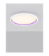 Chet Flush Ceiling Light Sandy White LED 49W 3136lm 2700-5000K CCT Remote Control RGB