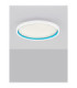 Chet Flush Ceiling Light Sandy White LED 49W 3136lm 2700-5000K CCT Remote Control RGB
