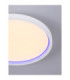 Chet Flush Ceiling Light Sandy White LED 49W 3136lm 2700-5000K CCT Remote Control RGB