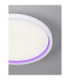 Chet Flush Ceiling Light Sandy White LED 49W 3136lm 2700-5000K CCT Remote Control RGB