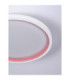 Chet Flush Ceiling Light Sandy White LED 49W 3136lm 2700-5000K CCT Remote Control RGB