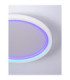 Chet Flush Ceiling Light Sandy White LED 49W 3136lm 2700-5000K CCT Remote Control RGB