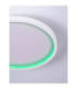 Chet Flush Ceiling Light Sandy White LED 49W 3136lm 2700-5000K CCT Remote Control RGB