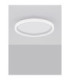Chet Flush Ceiling Light Sandy White LED 30 Watt 2057lm 2700-5000K CCT Remote Control RGB Ring-3