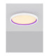 Chet Flush Ceiling Light Sandy White LED 30 Watt 2057lm 2700-5000K CCT Remote Control RGB Ring-5