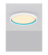 Chet Flush Ceiling Light Sandy White LED 30 Watt 2057lm 2700-5000K CCT Remote Control RGB Ring-8