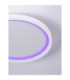 Chet Flush Ceiling Light Sandy White LED 30 Watt 2057lm 2700-5000K CCT Remote Control RGB Ring-11