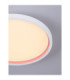 Chet Flush Ceiling Light Sandy White LED 30 Watt 2057lm 2700-5000K CCT Remote Control RGB Ring-12