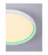 Chet Flush Ceiling Light Sandy White LED 30 Watt 2057lm 2700-5000K CCT Remote Control RGB Ring-15