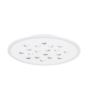 Astro Decorative Flush Ceiling Light Sandy White Outer Ring Dimmable LED 30W 2357lm 3000K RGB in Center-1