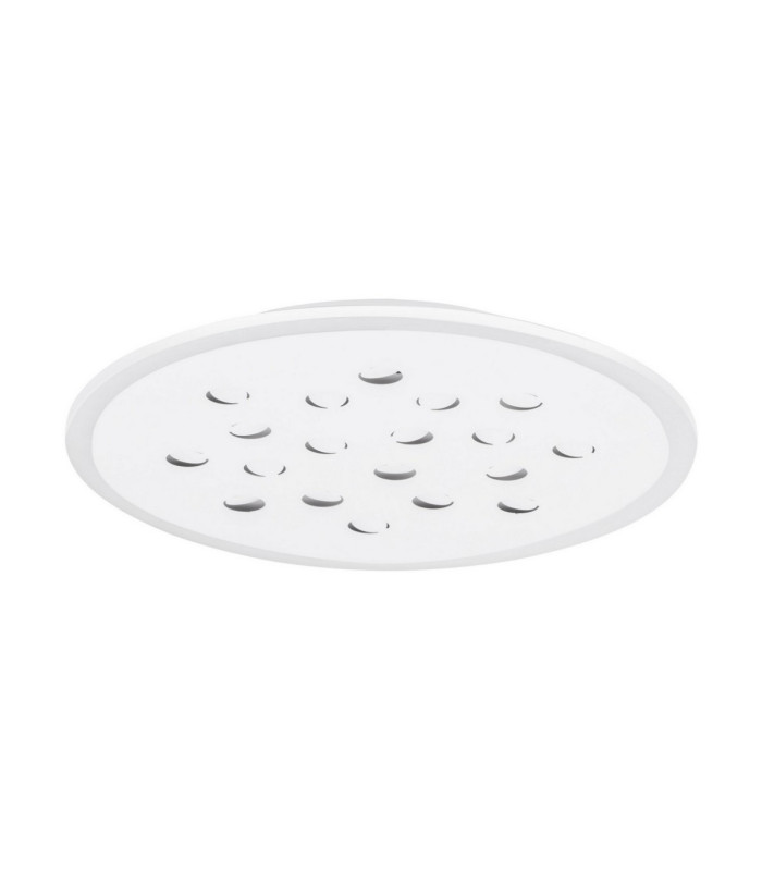 Astro Decorative Flush Ceiling Light Sandy White Outer Ring Dimmable LED 30W 2357lm 3000K RGB in Center-1