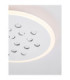 Astro Decorative Flush Ceiling Light Sandy White Outer Ring Dimmable LED 30W 2357lm 3000K RGB in Center-14