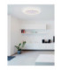 Astro Decorative Flush Ceiling Light Sandy White Outer Ring Dimmable LED 40W 3476lm 3000K RGB in Center-2
