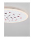 Astro Decorative Flush Ceiling Light Sandy White Outer Ring Dimmable LED 40W 3476lm 3000K RGB in Center-8